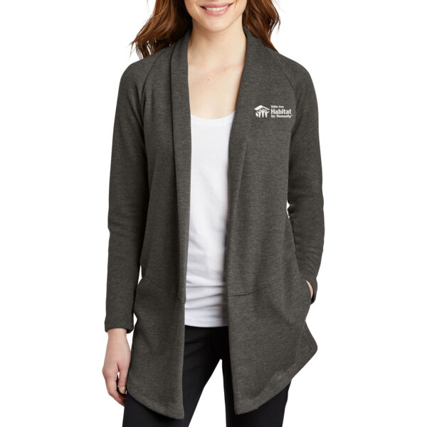 Port Authority Women's Interlock Cardigan - Embroidered Logo Thumbnail