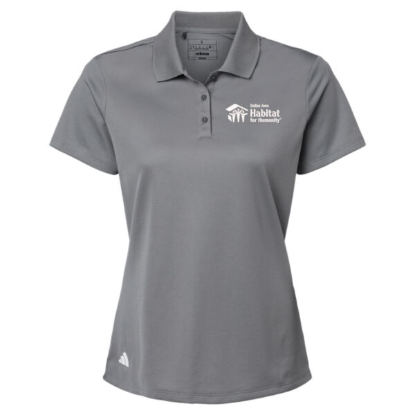 Adidas Women's Basic Sport Polo - Embroidered Logo Thumbnail