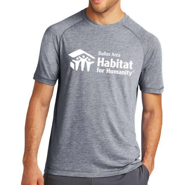 Sport-Tek PosiCharge Tri-Blend Wicking Raglan Tee - Printed Logo Thumbnail