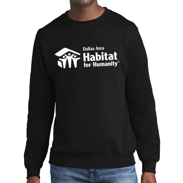 Port & Company Core Fleece Crewneck Sweatshirt - Printed Logo Thumbnail