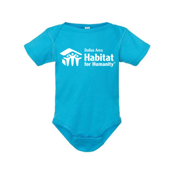 Rabbit Skins Infant Rib Bodysuit - Printed Logo Thumbnail
