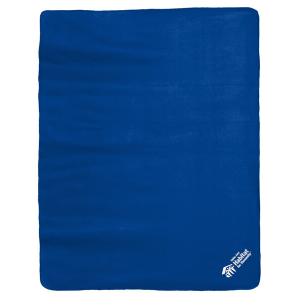 Alpine Fleece Value Blanket - Embroidered Logo Thumbnail