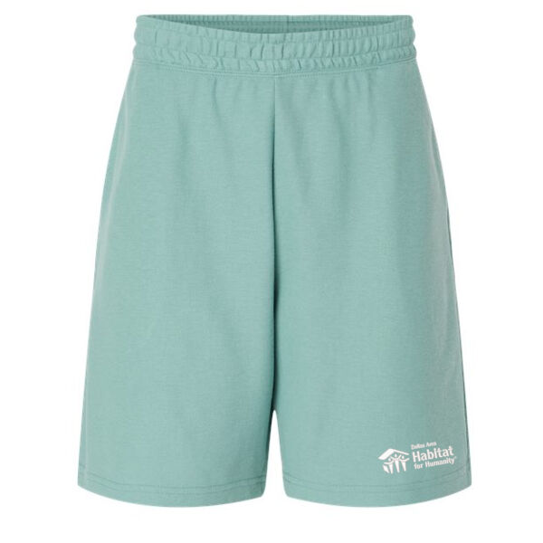 American Apparel Pique Unisex Gym Shorts - Embroidered Logo Thumbnail